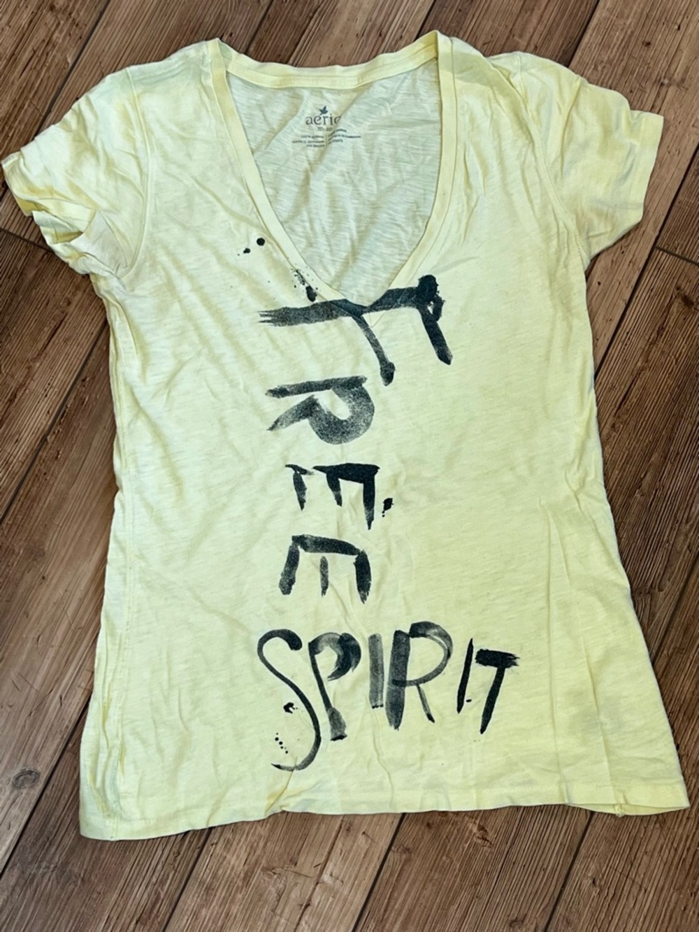 Aerie “Free Spirit" burnout graphic t-shirt M